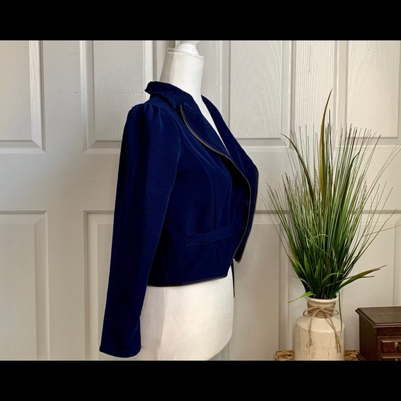 ‼️CLEARANCE ‼️Now $7 only! Blue Open Blazer - Picture 2 of 4